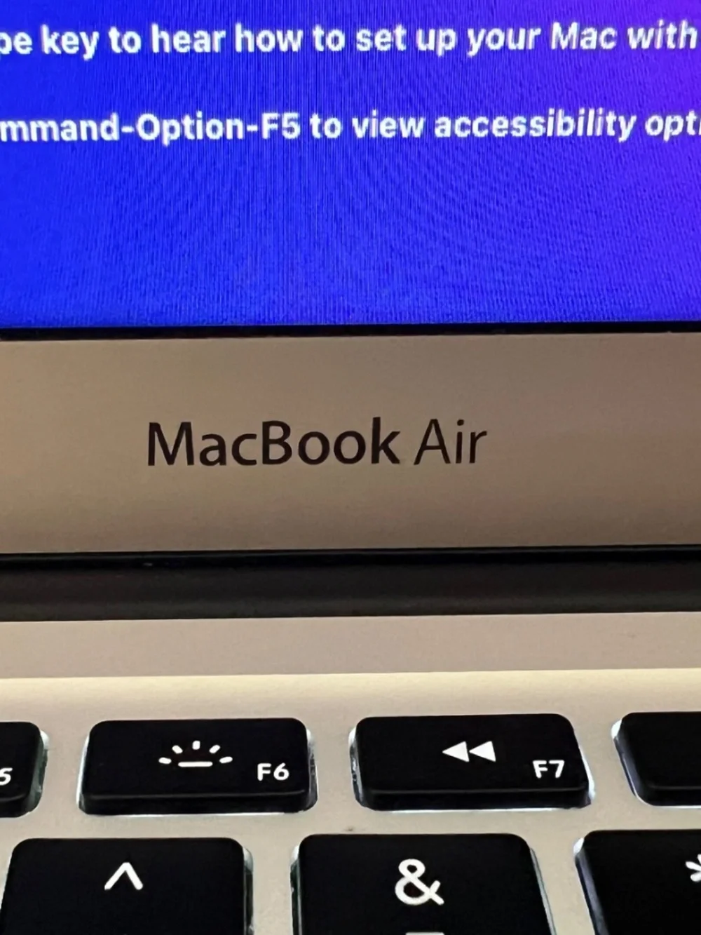 MacBook Air 13 inch With Power Cord, Logic Mouse and Thunderbolt to HDMI Cable